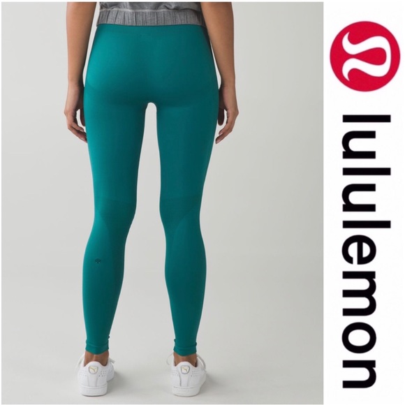 lululemon athletica Pants - Lululemon Zone In Tight Legging Forage Teal